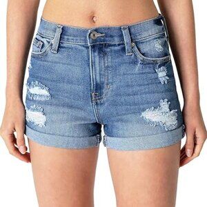 Celebrity Pink 'The Honey' Denim Shorts (Size 29) Distressed Look
